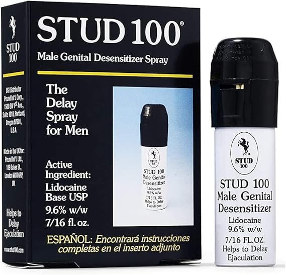 Male Genital Desensitizer Spray, 7/16- Fl Ounce Box