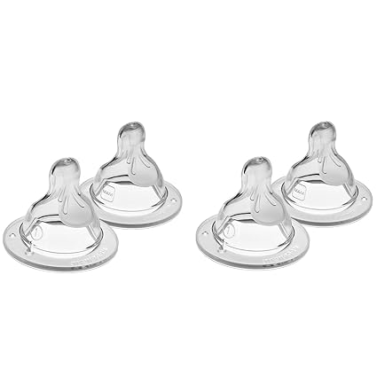 MAM Baby Bottle Nipples Slow Flow Size 1, for 0+ Month Newborn Babies, Skin Soft BPA Free Silicone, 94% Nipple Acceptance, Fits All MAM Bottles, Developed with Medical Experts, 4 Pack, Made in Europe