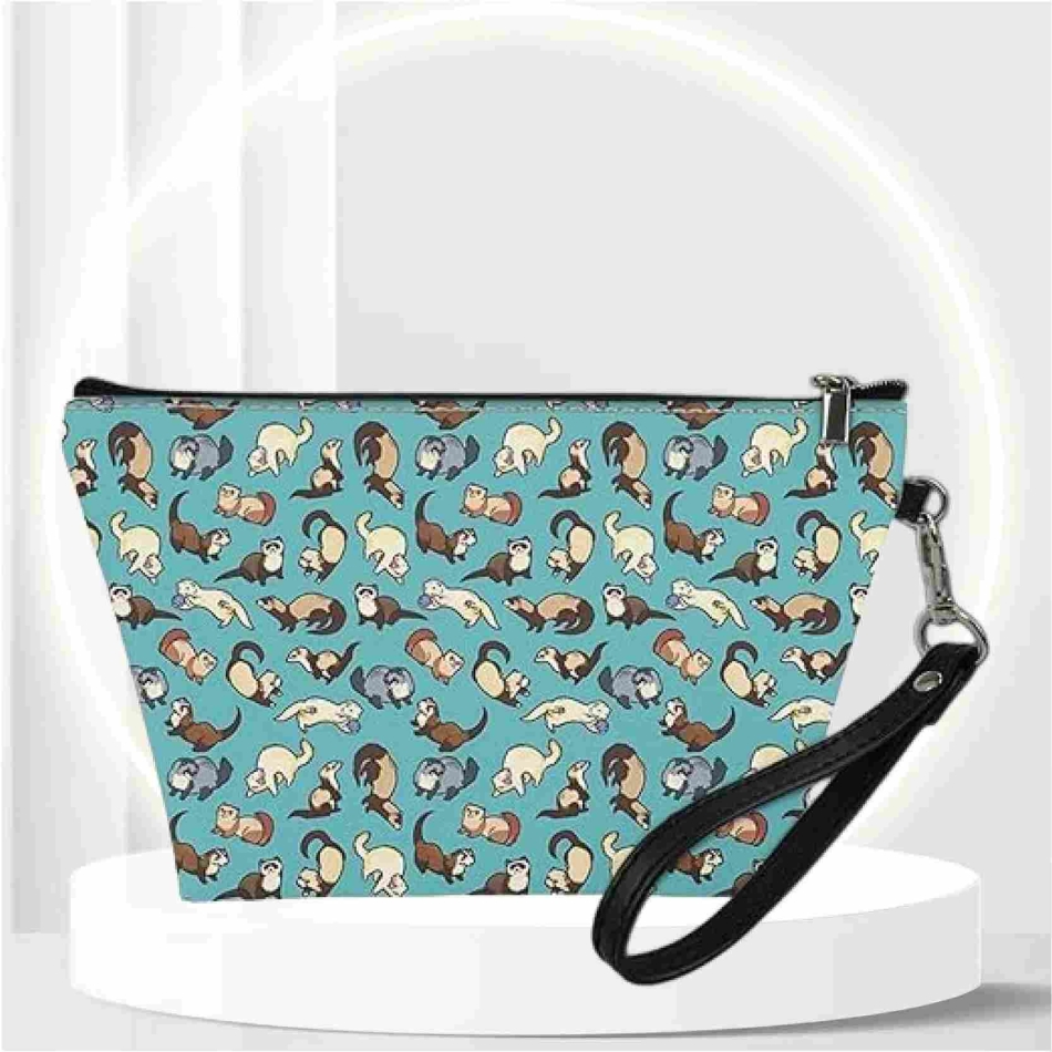 Mandala Dragonfly Makeup Bag Travel Toiletry Pounch Protable Luggage Pouch Airport Airline Vacation Small Accessories Organizer Storage Handbag Purse