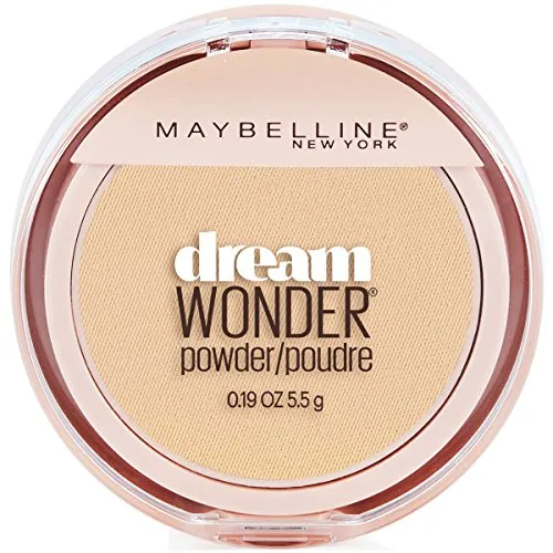 Maybelline New York Dream Wonder Powder Makeup, Light Ivory, 0.19 oz.