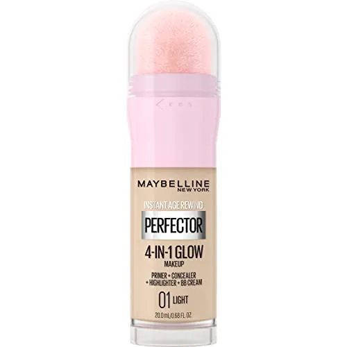 Maybelline New York Instant Age Rewind Instant Perfector 4-In-1 Glow Makeup, Light