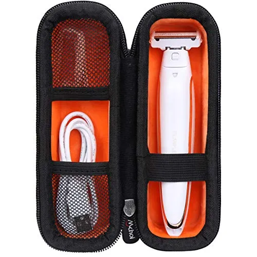 Mchoi Hard Portable Case Compatible with Finishing Touch Flawless Body Rechargeable Ladies Shaver and Trimmer(Case Only)