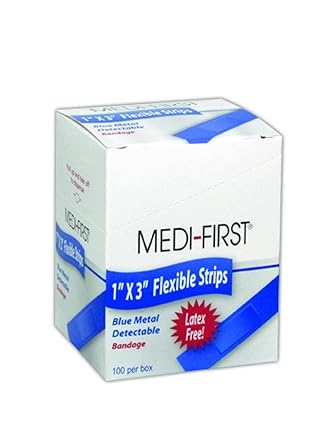 Medique MP68033 Medi-First Metal-Detectable Woven Bandage, 1