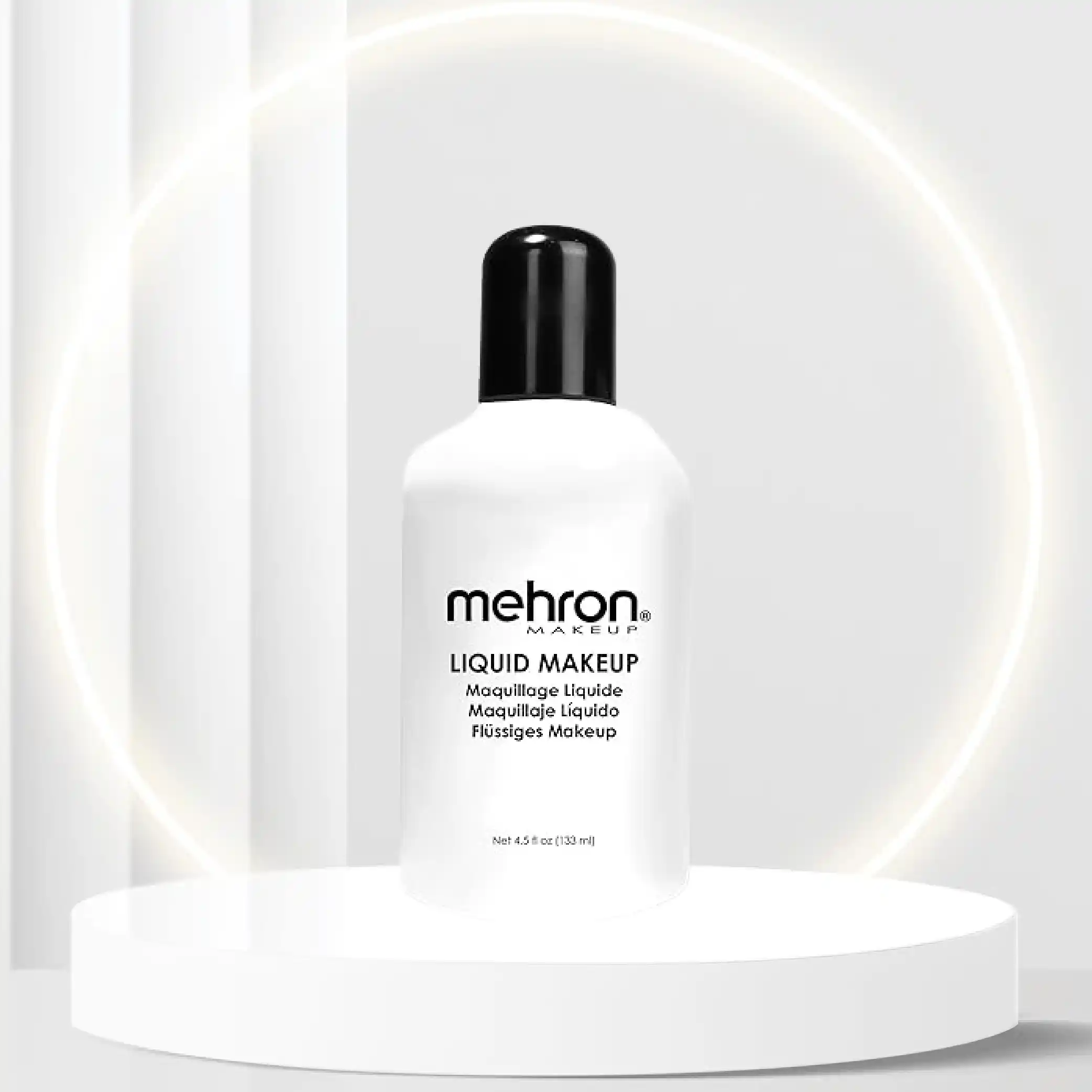 Mehron Makeup Liquid Face and Body Paint (4.5 oz) (WHITE)