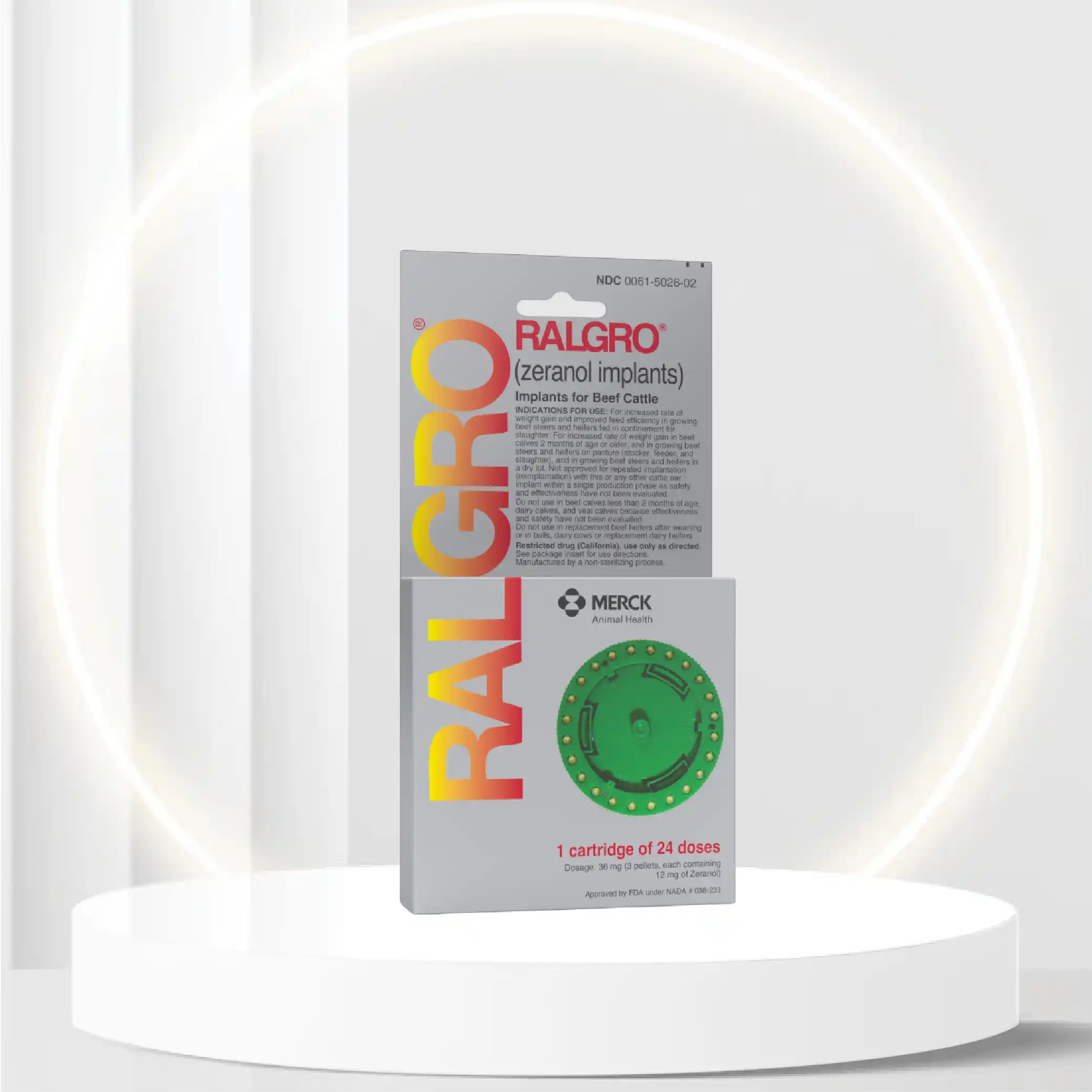 Merck Animal Health Ralgro Implants 24DS