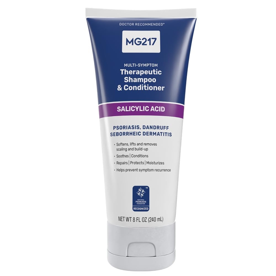 MG217 Psoriasis Scalp Solutions, Shampoo + Conditioner, 8 Ounce