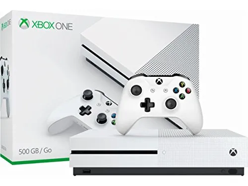 Microsoft Xbox One S Console w/ Accessories - 500GB HDD - White