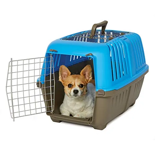 Midwest Spree Travel Pet Carrier, Dog Carrier Features Easy Assembly and Not The Tedious Nut & Bolt Assembly of Competitors, Ideal for Small Dogs & Cats