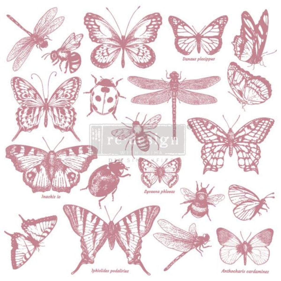 Monarch Collection Decor Stamps! by ReDesign with Prima! Same Day Shipping!