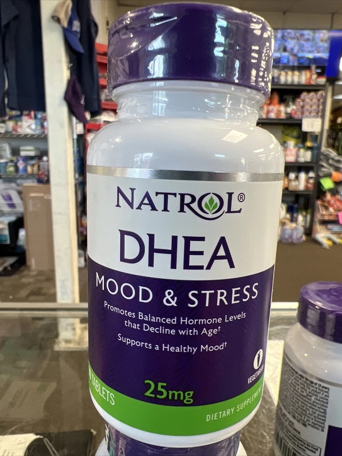 Mood & Stress DHEA 25mg with Calcium, Dietary Support, 90 Tablets