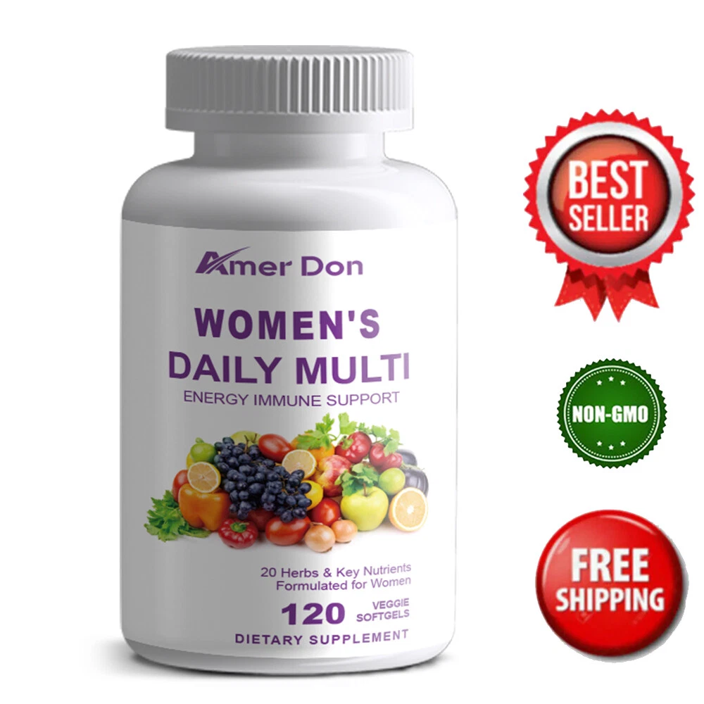Multivitamin for Women - Complete Daily Multi mineral Vitamin Supplement