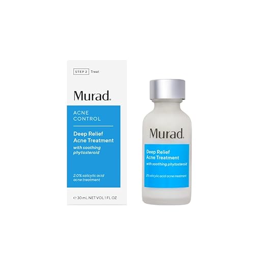 Murad Deep Relief Acne Treatment - Maximum Strength Acne Treatment with 2% Salicylic Acid and Phytosteroid for Deep, Painful Acne Breakouts and Redness - Accelerated Healing Treatment - 1 Fl Oz