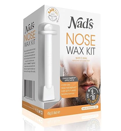 Nads Hair Removal Nose Wax for Men and Women