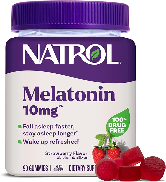 Natrol Melatonin 10mg Gummy, 90 Count