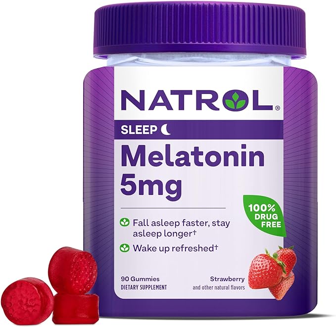 Natrol Melatonin 5mg Gummy, 90 Count