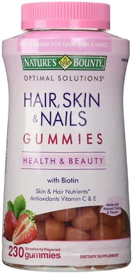 Nature's Bounty Hair Skin and Nails, 230 Gummies, 230 Count