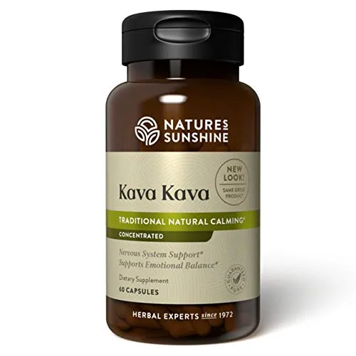 Nature's Sunshine Kava Kava Concentrate 60 Capsules