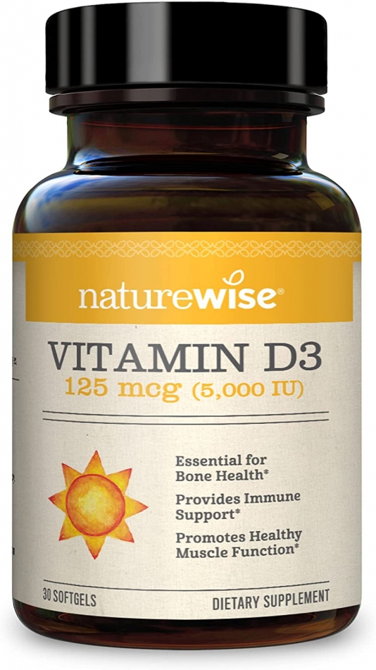 Nature Wise Vitamin D3 5000iu 125 mcg