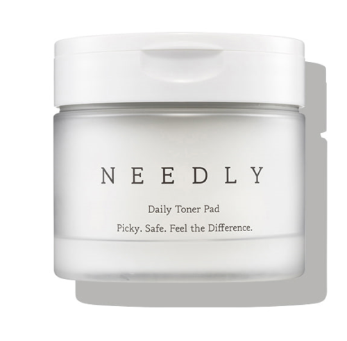 NEEDLY Daily Toner Pad 60Sheets Balanced PH Moisture Hypoallergenic Exfoliation