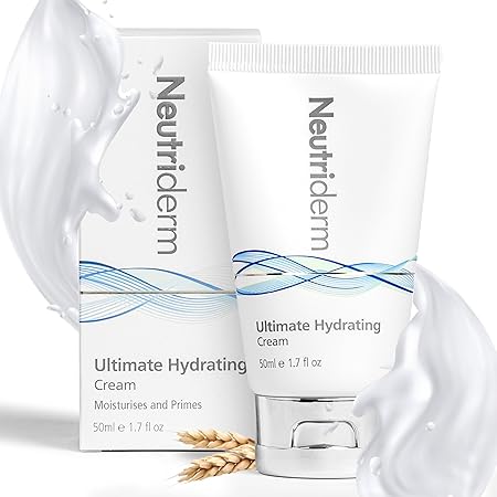 NEUTRIDERM Ultimate Hydrating Moisturizer Face Cream With Vitamin E, Rice & Wheat Protein â Hydrating & Anti-Aging Moisturizer for Sensitive, Dry Skin â Face Primer for Women & Men, 1.7 oz