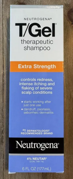 Neutrogena T/Gel Therapeutic Extra Strength Dandruff Shampoo 6oz