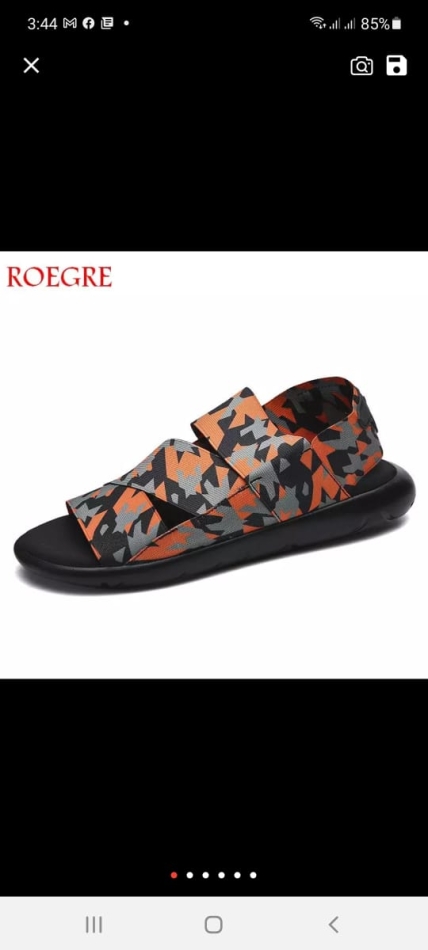 New Men Sandals Summer Fashion Casual Elastic Cloth Slippers Lightweight Beach Roman Flat Sandalias Sneaker Water Shoes Big Size