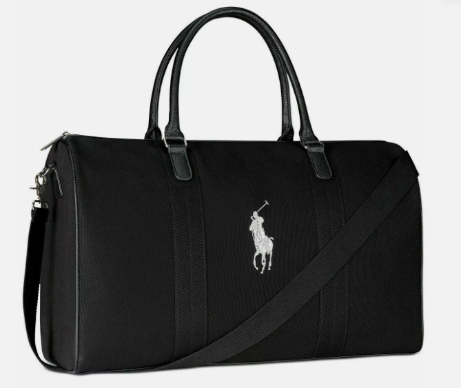 NEW Ralph Lauren Polo Blue Weekender Travel Gym Bag Holdall Duffel Duffle