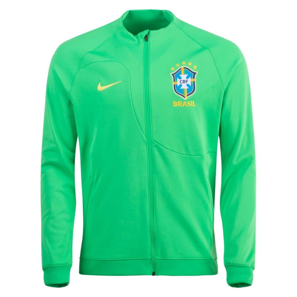 NIKE BRAZIL ANTHEM JACKET 2022 - GREEN