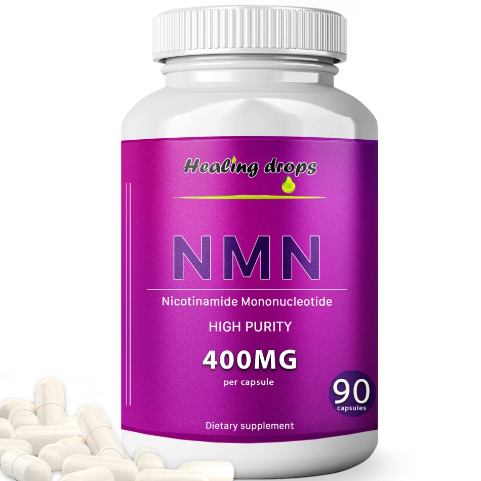 NMN Capsules Î²- Nicotinamide Mononucleotide 400mg Stabilized NAD+ Booster Pure