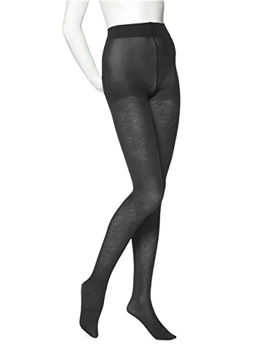 No Nonsense Women's Great Shapes Diamond Texture Control Top Tight