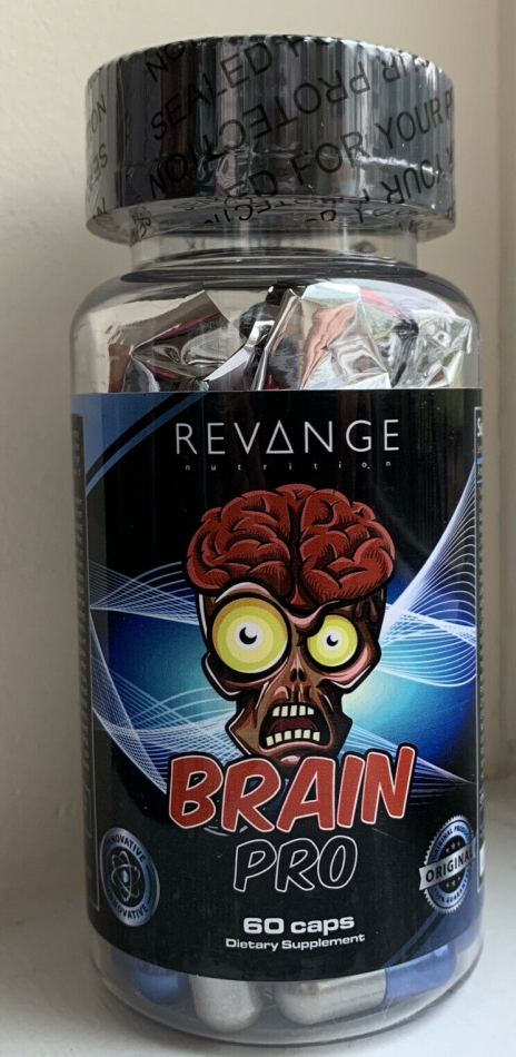 Nootropic Brain Booster Supplement Energy Focus Pill 60serving Bro Pro