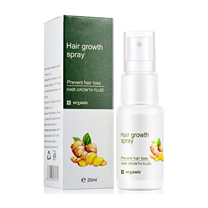 Novobey Ginger Hair Growth Spray Prevent Hair Loss Nourishing Improve Hair Follicles Promote Hair Growth Spary for Men Women, 20ml