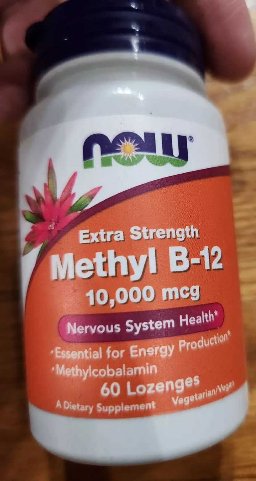NOW FOODS EXTRA STRENGTH Methyl B-12 10 000 mcg 60 Loz