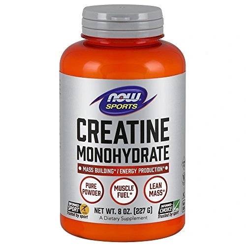 NOW Sports Nutrition, Creatine Monohydrate Powder, Mass Building*/Energy Production*, 8-Ounce