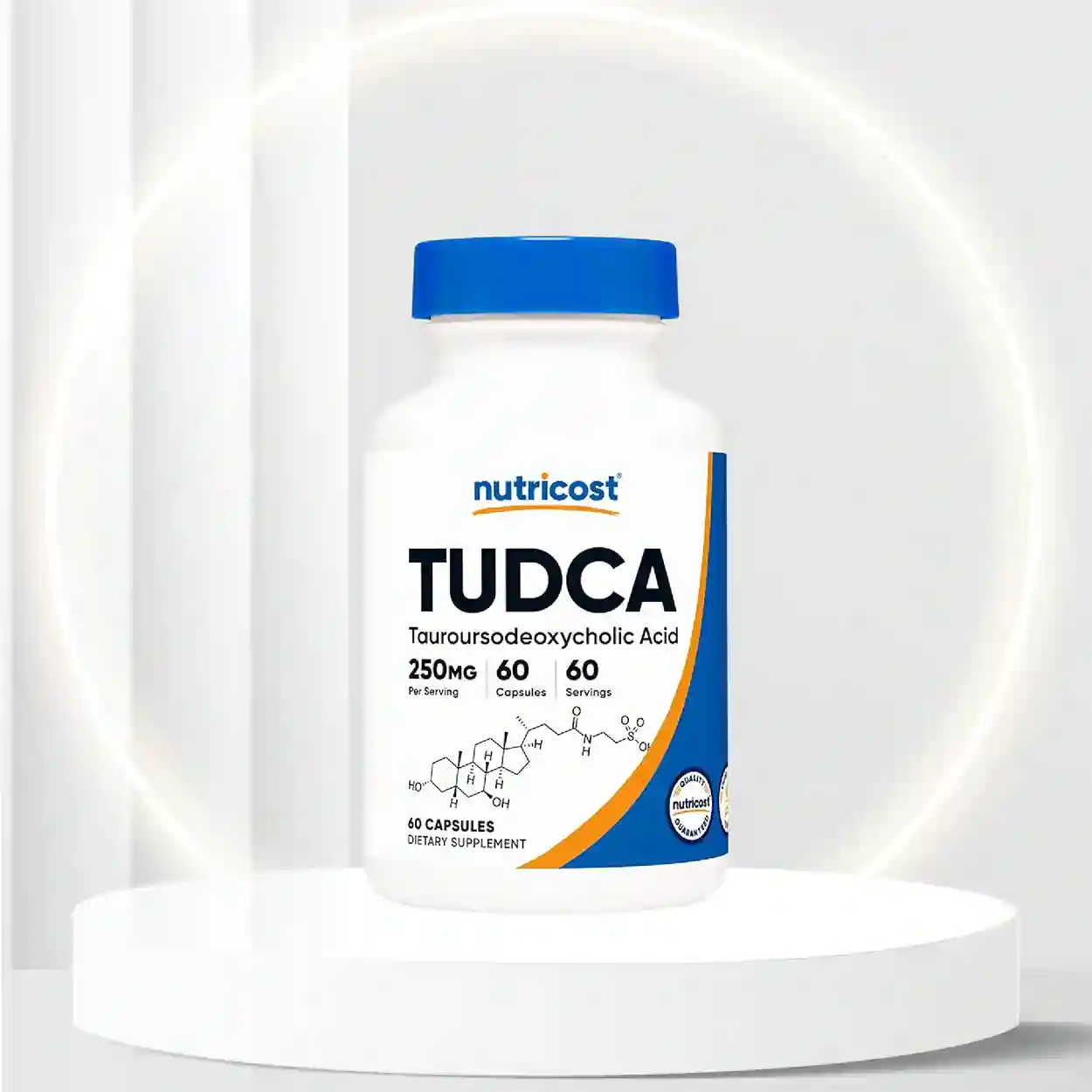 Nutricost Tudca 250mg, 60 Capsules (Tauroursodeoxycholic Acid) - Premium Quality