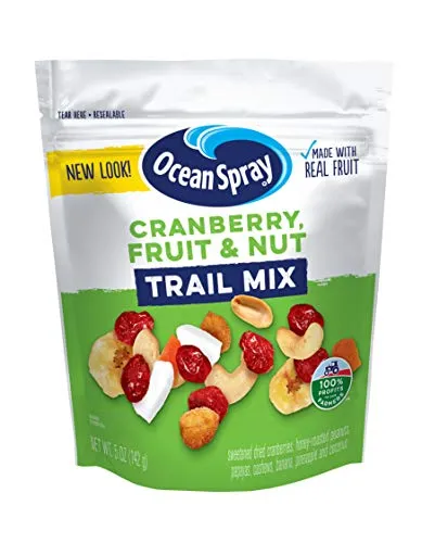 Ocean Spray Craisins Ocean Spray Trail Mix, Fruit & Nut, 5 Ounce