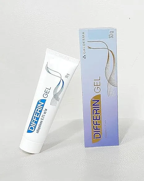 (OLD) Differin Adapalene Gel 0.1% Prescription Strength Retinoid Acne Treatment, 30g (Up To 60 days Supply)