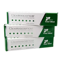 Opalescence Whitening Toothpaste Original Formula - Oral Care, Mint Flavor, Gluten Free - 4.7 Ounce (Pack of 3)