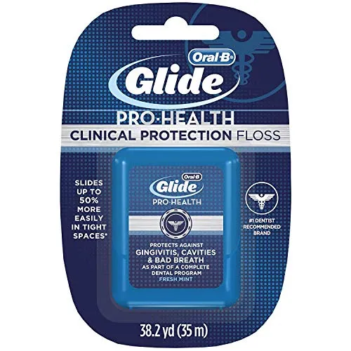 Oral B Glide Pro-Health Clinical Protection Floss Fresh Mint