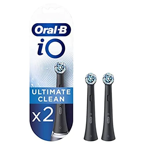 Oral-B Set of 2 iO Ultimate Clean Brushes Black
