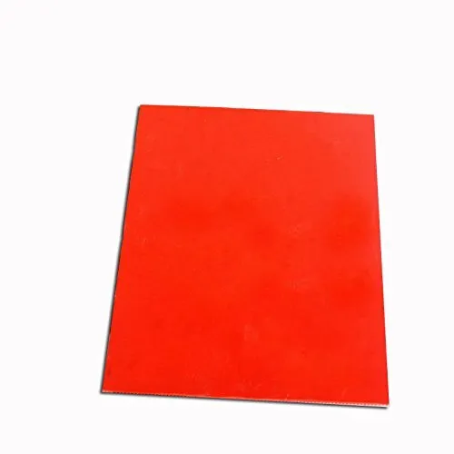 Orange Rubber Stamp Sheet for Laser Engraving Machine with A4 Size 2.3mm
