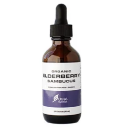 Organic Elderberry Syrup Sambucol Black Elderberry Drops for Kids & Adults - Sambucus Elderberry Supplement Immune Booster & Immune Support- NO Alcohol/Vegan - More Value w 60 Servings