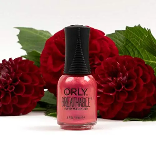 Orly BREATHABLE Treatment + Color Nail Lacquer SUPER BLOOM Spring Summer 2021 (2060030 - All Dahlia'd Up)
