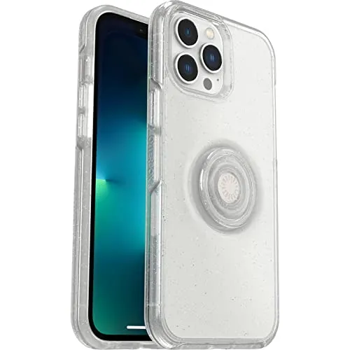 OtterBox OTTER + POP SYMMETRY CLEAR SERIES Case for iPhone 13 Pro Max - STARDUST (Clear/Glitter)