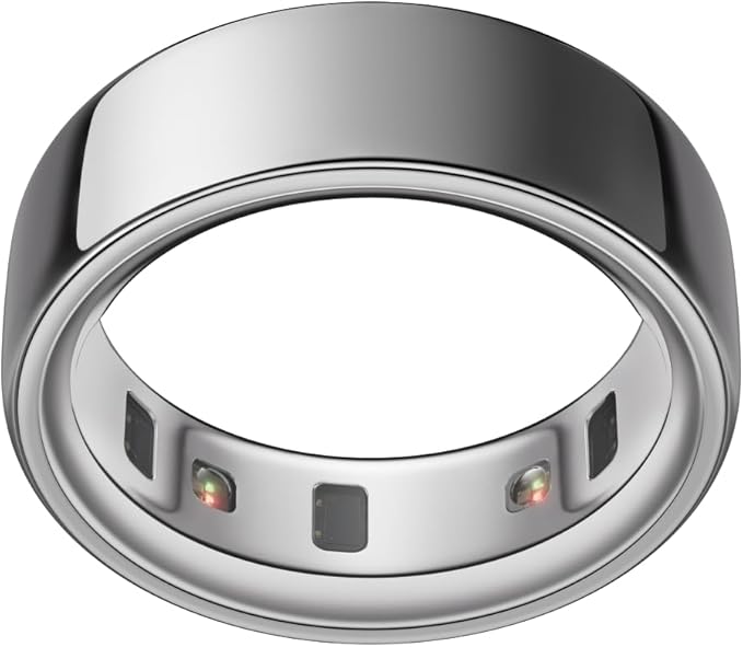 Oura Ring 4 - Silver - Size 10 - Size Before You Buy