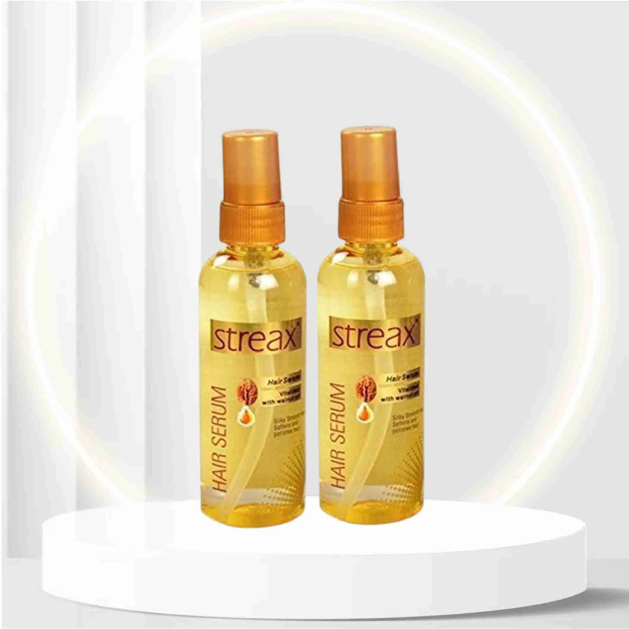 Pack of 2 pcs. Streax Perfect Shine Hair Serum Each 100 ml