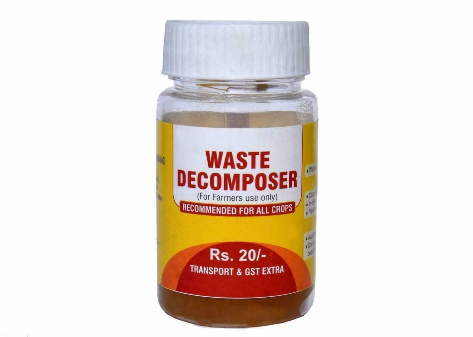 PACK OF 6 Organic Farming Waste Decomposer for Agricultural Purpose 30gm