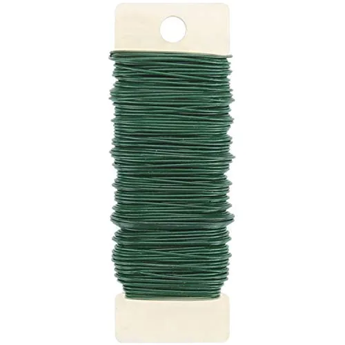 Paddle Wire 20 Gauge 4Oz 20/Pkg-Green