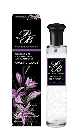 PB ParfumsBelcam Premiere Editions Version Eau De Parfum Spray for Women, Amazing Grace, 1.7 Fluid Ounce