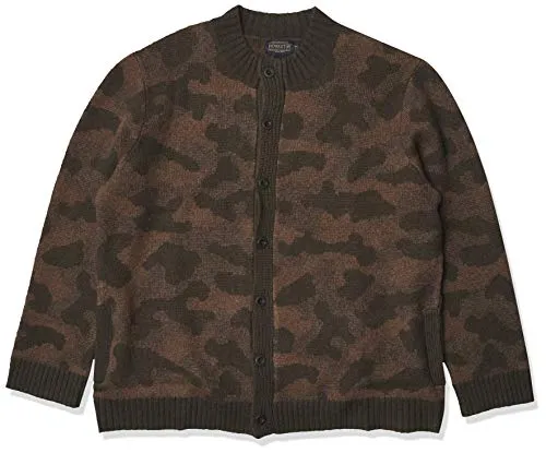 Pendleton Men's Camo Cardigan Sweater, XL